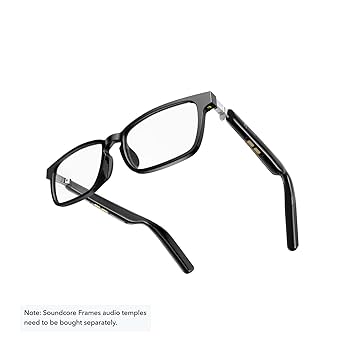 【ほぼ新品】Anker soundcore FRAMES cafe Anker Soundcore Frames Cafe Smart Audio Glasses Blue Light